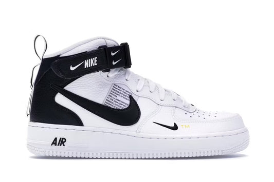 Nike Air Force 1 Mid Utility White Black