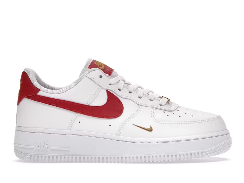 Nike Air Force 1 Low Essential Gym Red Mini Swoosh