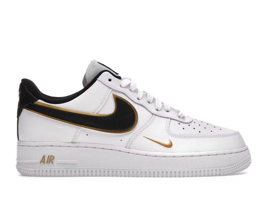 Nike Air Force 1 Low '07 LV8 Double Swoosh White Metallic Gold