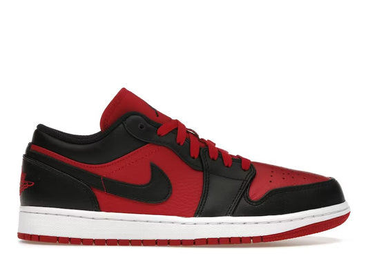 Jordan 1 Low Black Gym Red