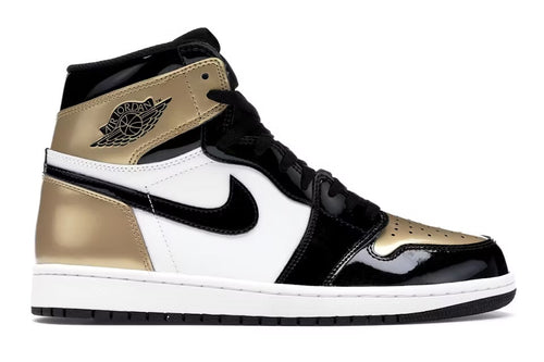 Jordan 1 Retro High NRG Patent Gold Toe