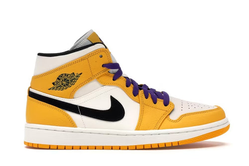 Jordan 1 Mid SE Lakers