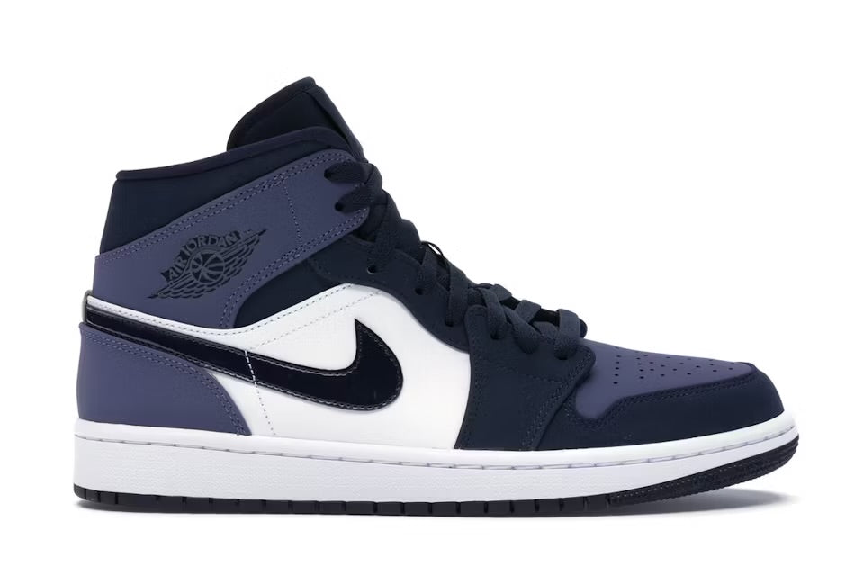 Jordan 1 Mid Obsidian Sanded Purple